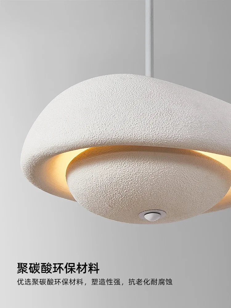 lustre moderne wabi-sabi pour décor créatif et écologique - vue 5 sur 8
