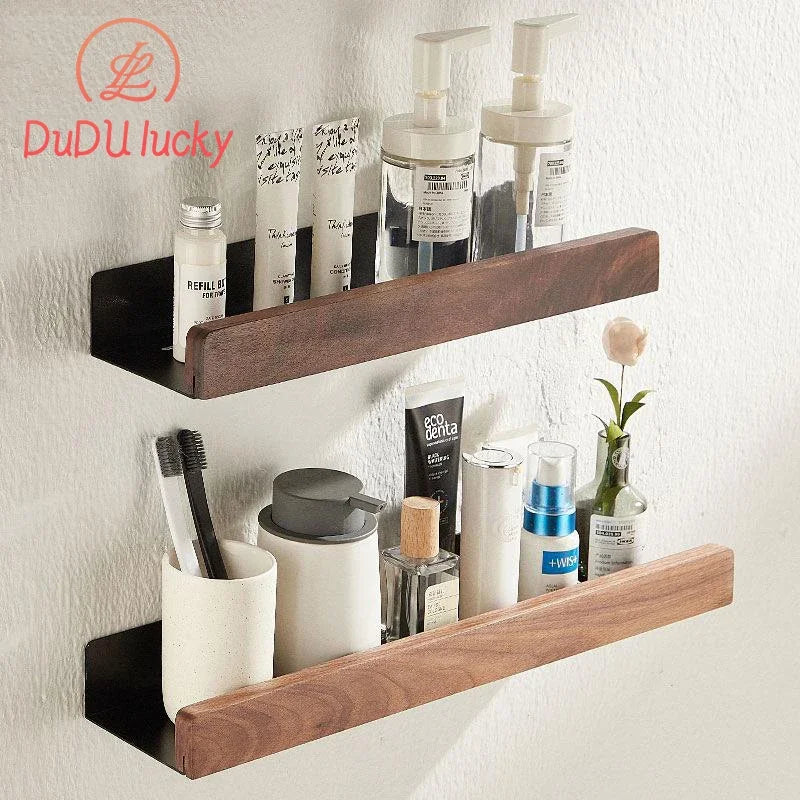 etagère murale de rangement pour salle de bain