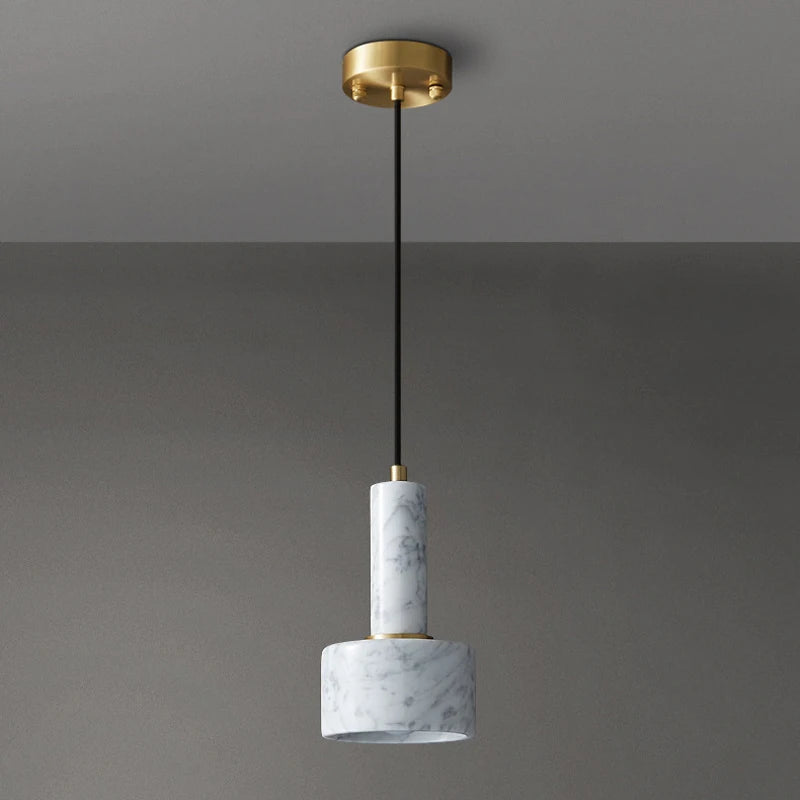 suspension en marbre pour décoration moderne intérieure