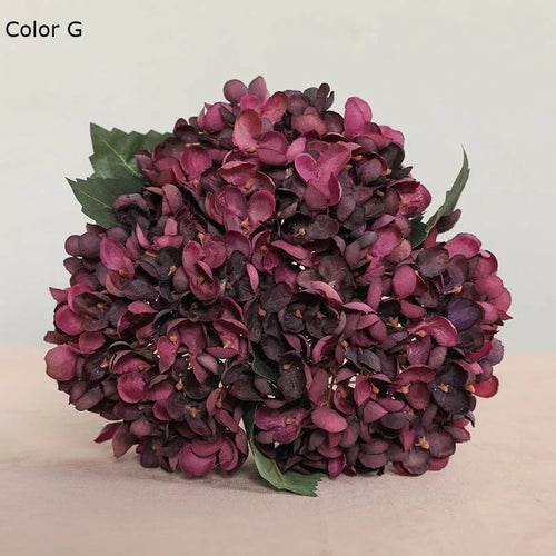 lot de 3 fleurs artificielles d'hortensia pour décoration de mariage - vue 13 sur 12
