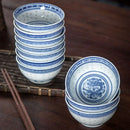 Bol porcelaine jingdezhen motif dragon chinois ramen soupe