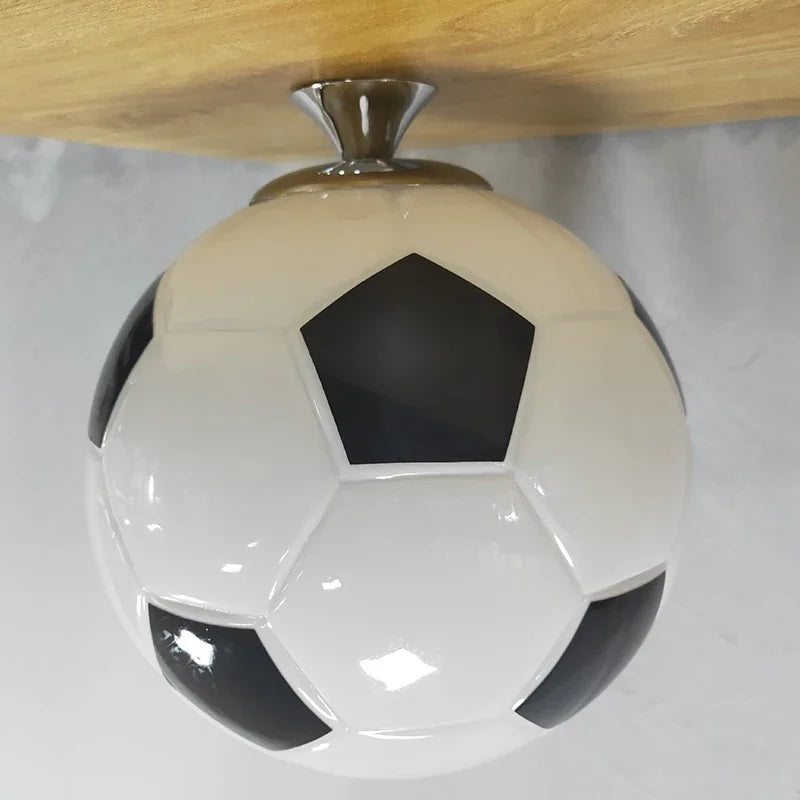 plafonnier moderne art déco en verre design élégant et lumineux - vue 3 sur 10