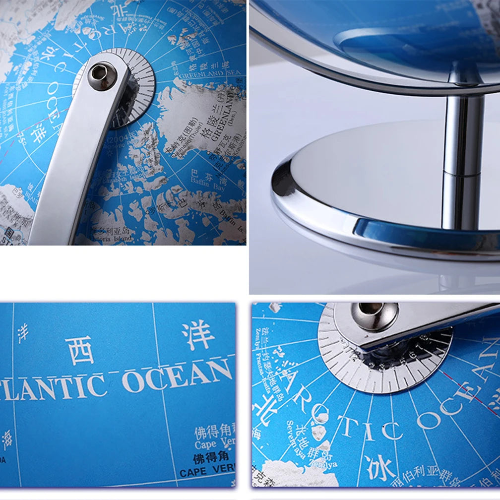 globe rotatif créatif en style européen décoration artisanale - vue 2 sur 8