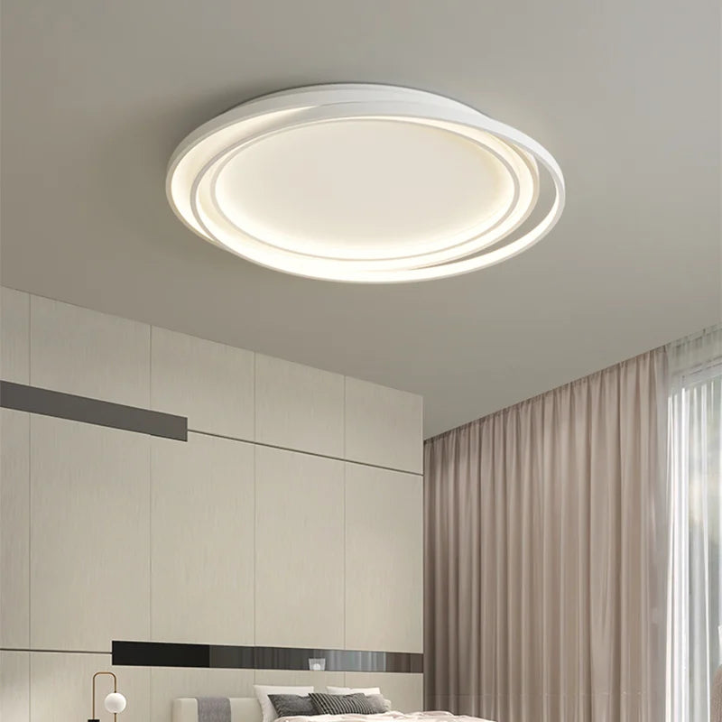 Plafonnier LED moderne pour salon salle à manger chambre Hall Ultra mince Lustre intérieur décoration de la maison luminaire Lustre