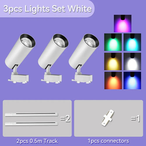 spot lumineux led disco pour ambiance festive et décoration intérieure - vue 12 sur 12