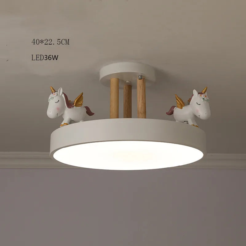plafonnier led coloré pour chambre d'enfant décoration lumineuse sécurisée