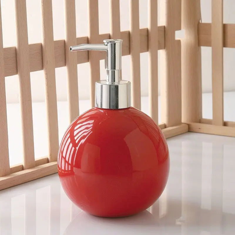 bouteille de gel douche et savon pour les mains accessoires de salle de bain