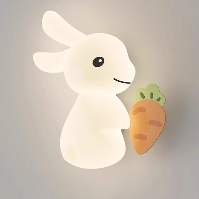 applique murale lapin mignon pour chambre d'enfant créative et ludique - vue 6 sur 9