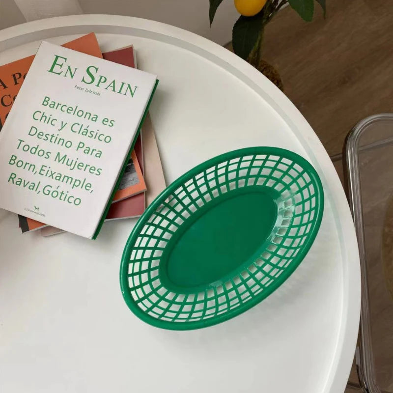 panier ovale pour nourriture accessoire de cuisine et rangement - vue 13 sur 13