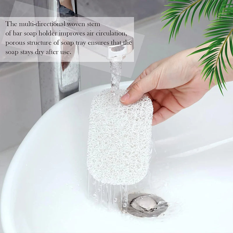 lot de tampons de savon antidérapants et auto-drainants pour nettoyage