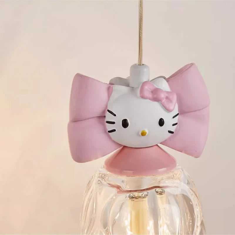 lampe de chevet chaton mignon pour chambre d'enfant décorative - vue 6 sur 7