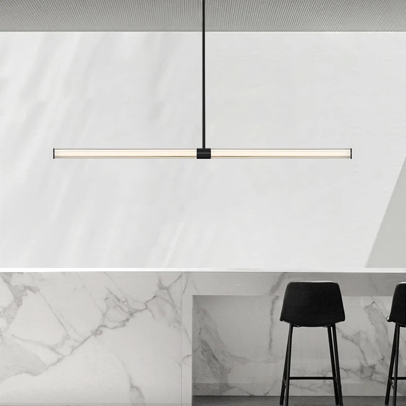 plafonnier moderne en verre pour bar et restaurant minimaliste - vue 3 sur 9