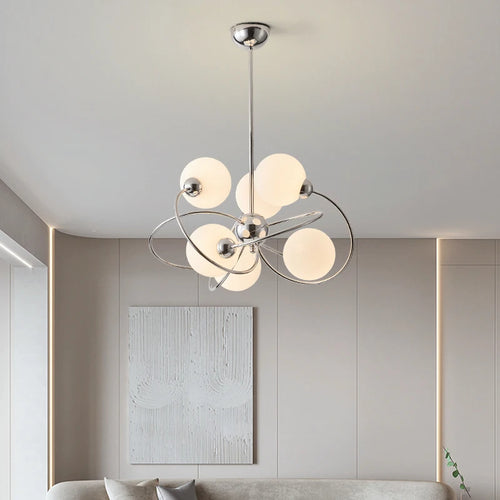 suspension en verre bauhaus design créatif pour décoration intérieure - vue 6 sur 7