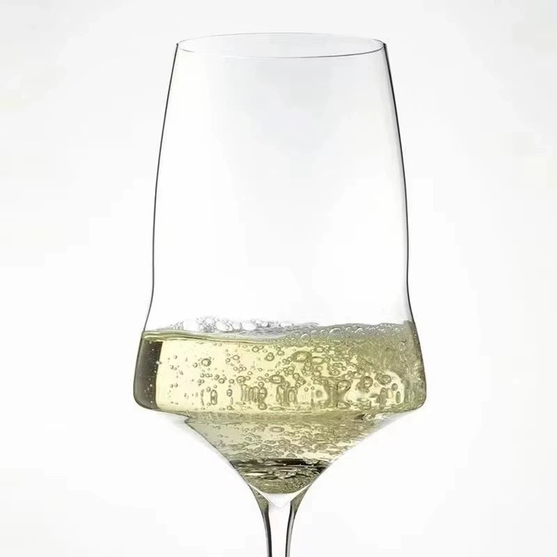 Verre à champagne cristal fin fait main léger - vue 7 sur 7