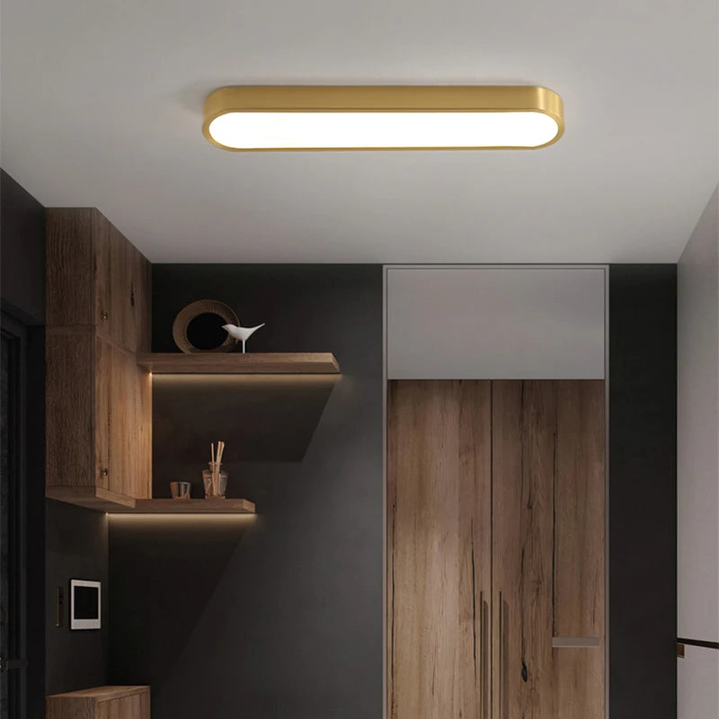 plafonnier led nordique pour décoration intérieure lumineuse - vue 3 sur 8