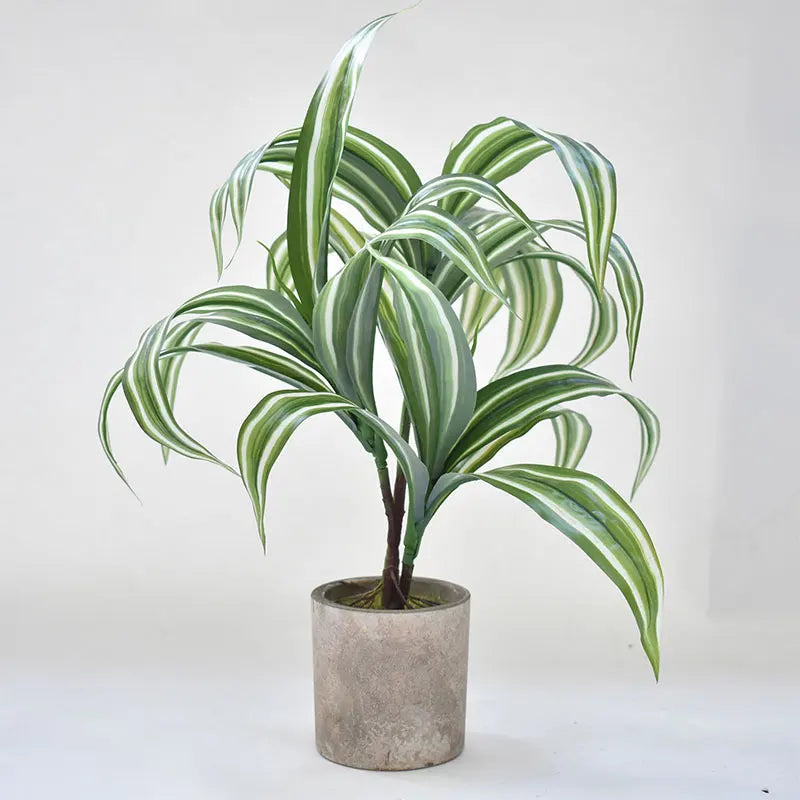 plante artificielle dracaena à trois fourches pour décoration intérieure - vue 3 sur 6