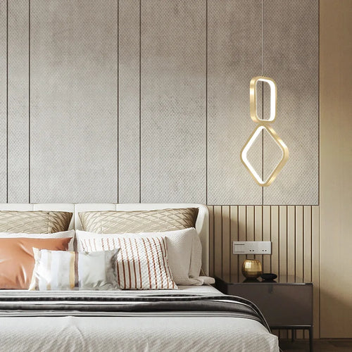 suspension led moderne pour un éclairage décoratif intérieur - vue 2 sur 10