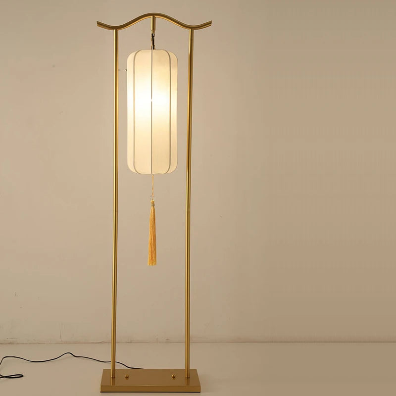 lampadaire classique en tissu pour décoration intérieure - vue 7 sur 13