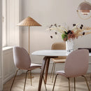 lampadaire wabi sabi rotin tynell led minimaliste salon