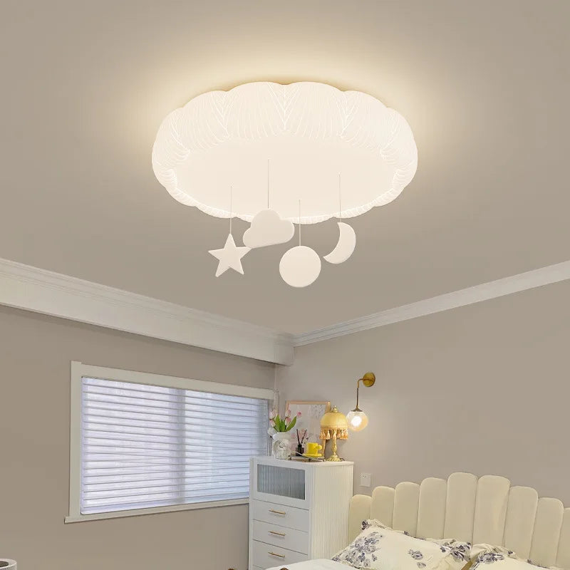 plafonnier led coquille romantique pour garçon ou fille