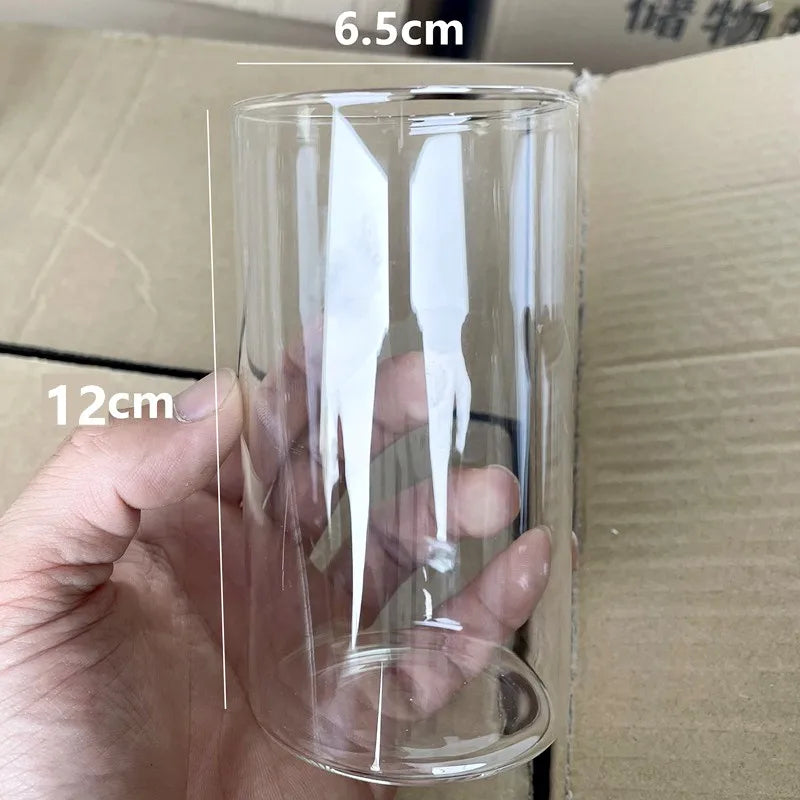 bougeoirs en verre transparent en forme de tasse décoration festive pour la maison - vue 11 sur 10