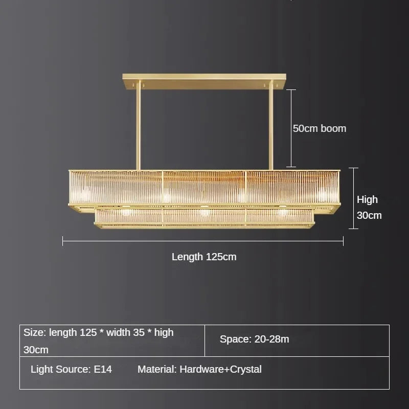 lustre en cristal rétro circulaire design pour décoration intérieure - vue 11 sur 15