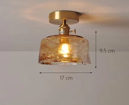 plafonnier moderne en verre pour intérieur et extérieur lumineux - vue 21 sur 30