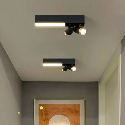 plafonnier Nordique moderne LED allée pour chambre salon salle à manger décoration de la maison intérieur