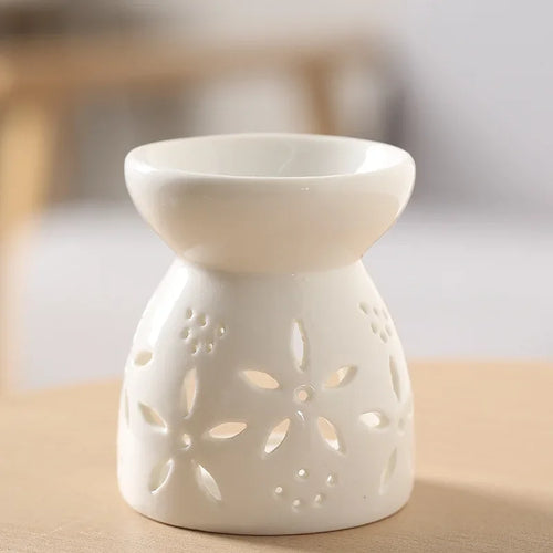 bougeoir en céramique pour bougie parfumée décoration intérieure élégante - vue 10 sur 9