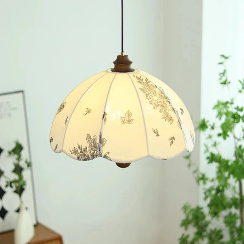 suspension en tissu à motifs pour bar et salon - vue 2 sur 9