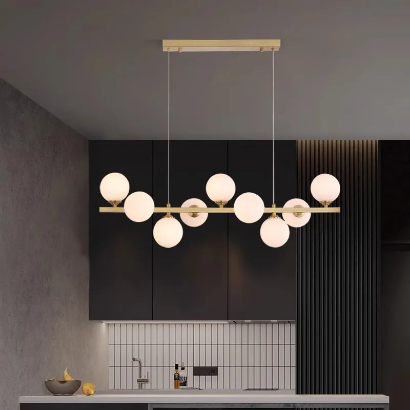 Lustre led suspendues au design moderne