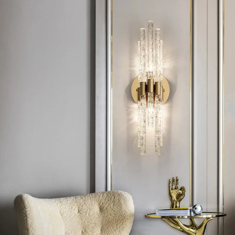 Ampoule led cuivre cristal moderne minimaliste - vue 4 sur 8