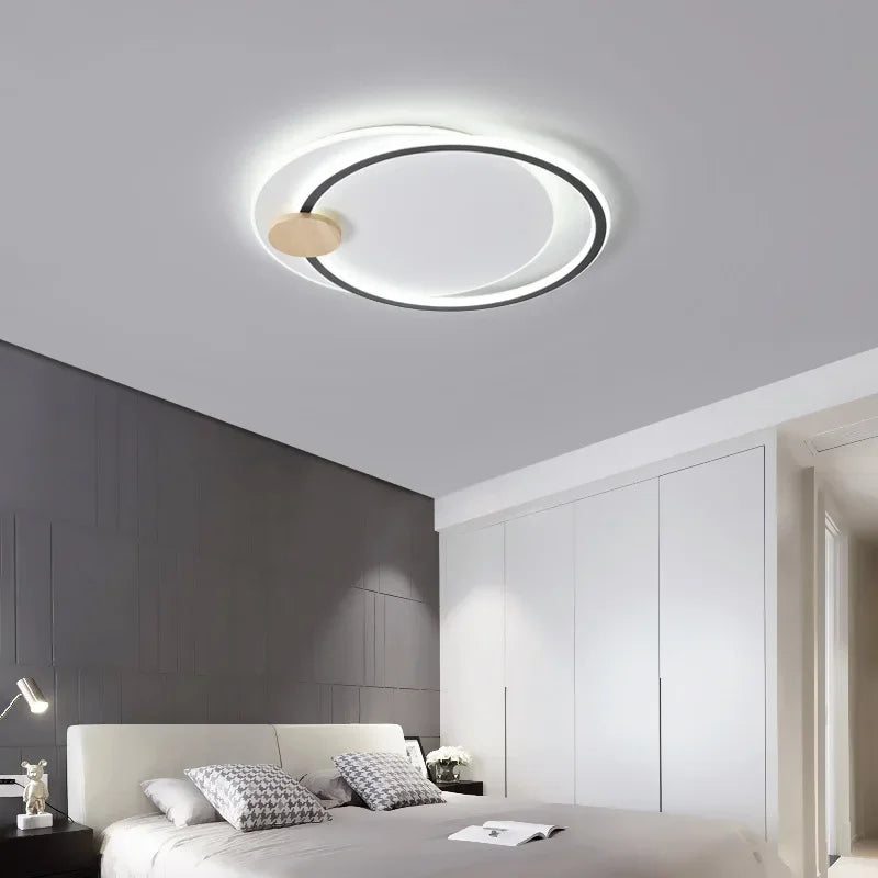 Plafonnier rond led moderne simple pour décoration d'intérieur