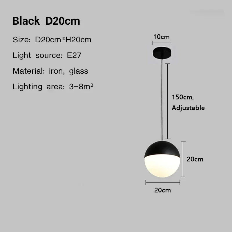 lustre moderne en verre pour décoration intérieure élégante - vue 8 sur 10
