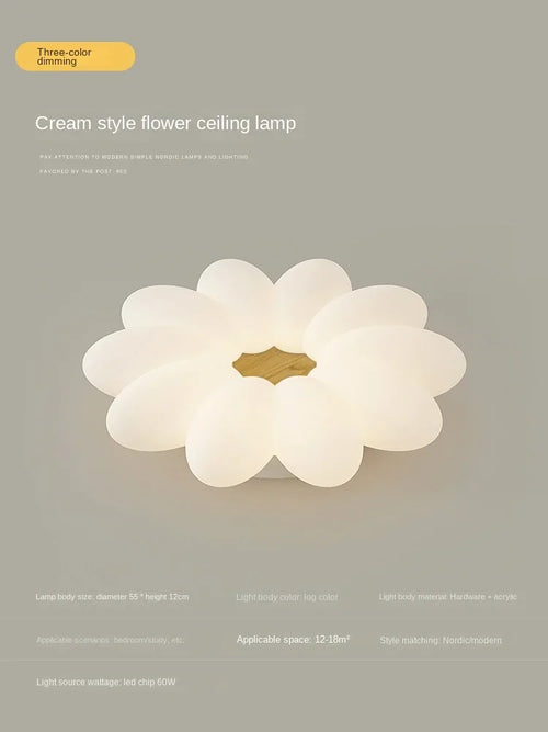 lustre créatif à pétales pour un éclairage chaleureux et apaisant - vue 15 sur 24
