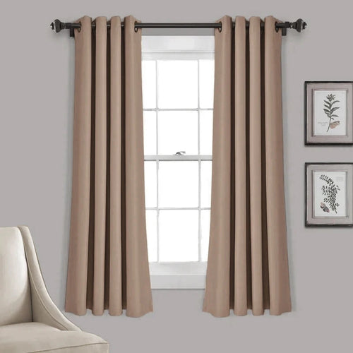 Rideau court occultant moderne pour cuisine chambre salon - vue 12 sur 12