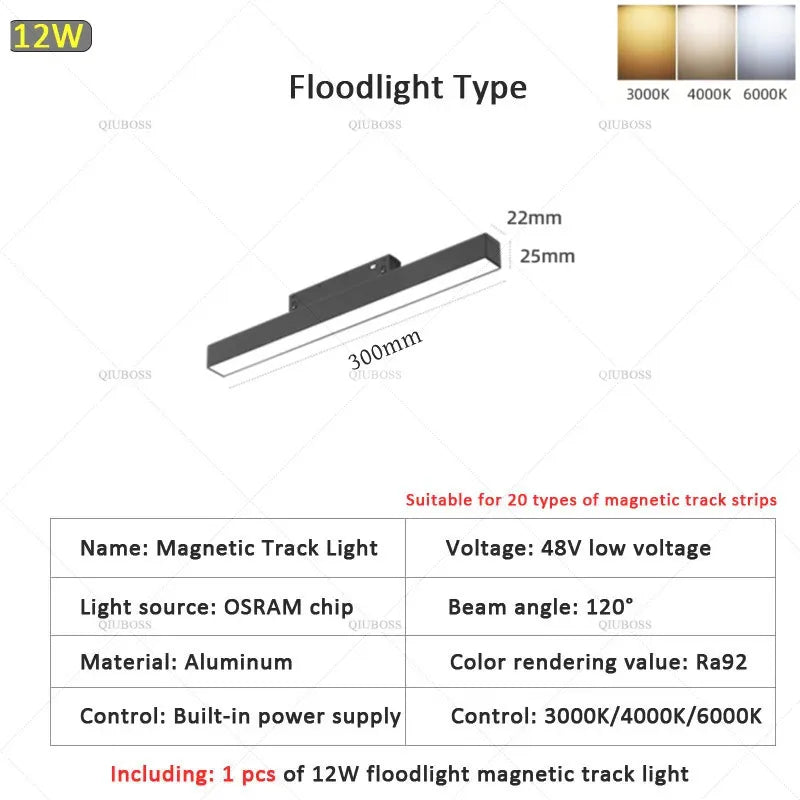 spots magnétiques modernes pour rails avec spot intégré - vue 16 sur 28