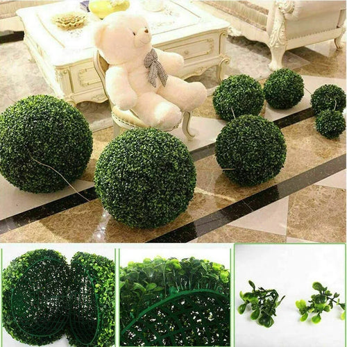 boules de gazon artificiel pour décoration de fêtes et événements - vue 2 sur 18