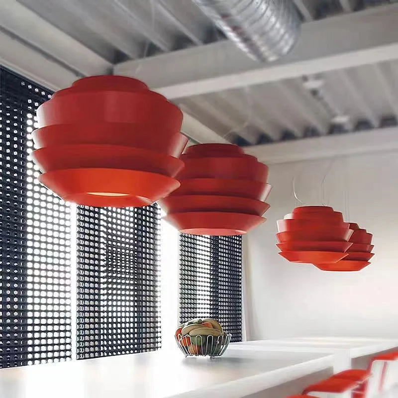 Foscarini Le Soleil suspension Style nordique réplique lampe design lampe de chevet chez l'habitant rétro restaurant décoration lumière - vue 3 sur 7