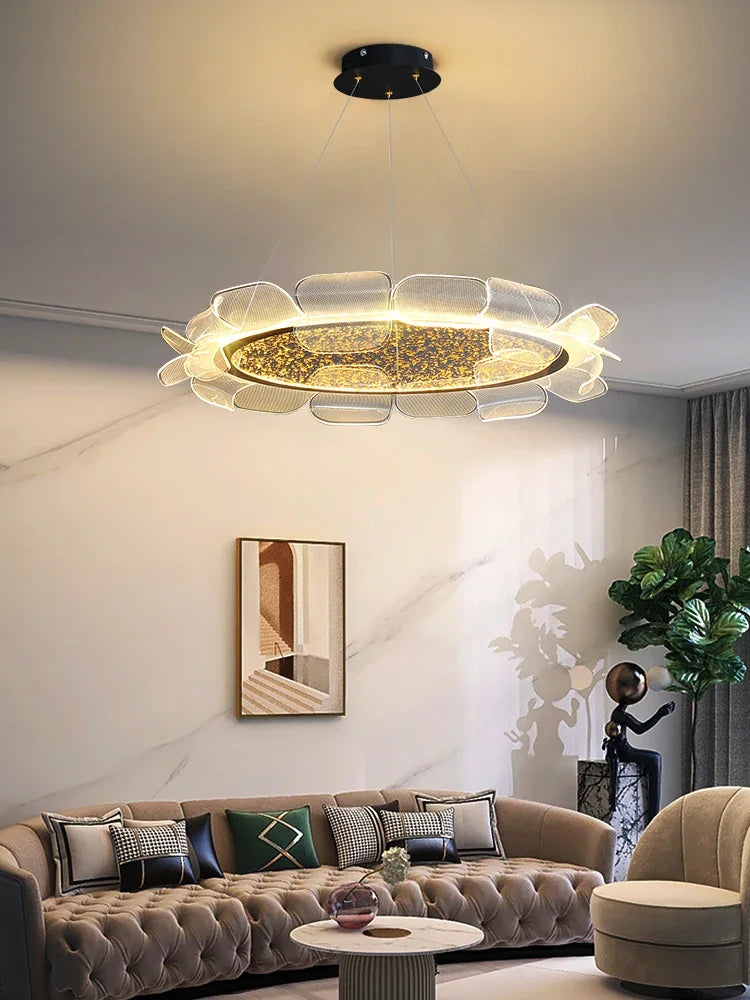 suspension en acrylique design moderne pour intérieur élégant - vue 3 sur 9