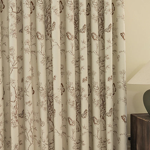 Rideau occultant papillons décoratif pour chambre enfant - vue 4 sur 7