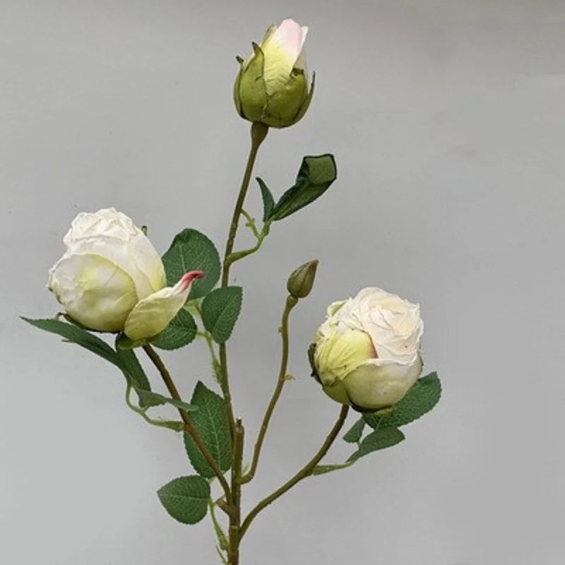 bouquet de pivoines artificielles en soie pour décoration de mariage - vue 6 sur 18