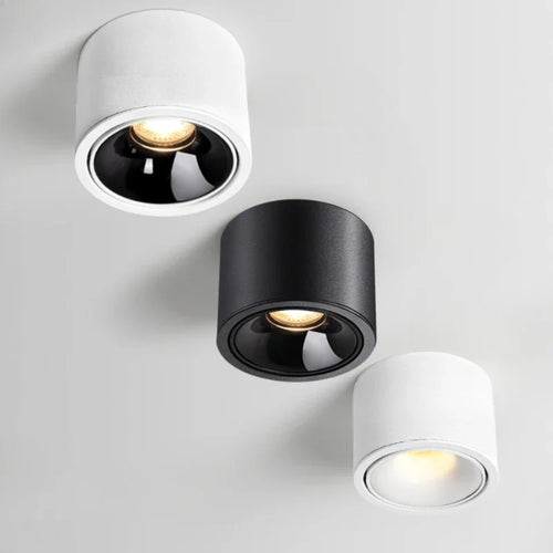 spot réglable ultra-mince anti-éblouissement éclairage lumière led