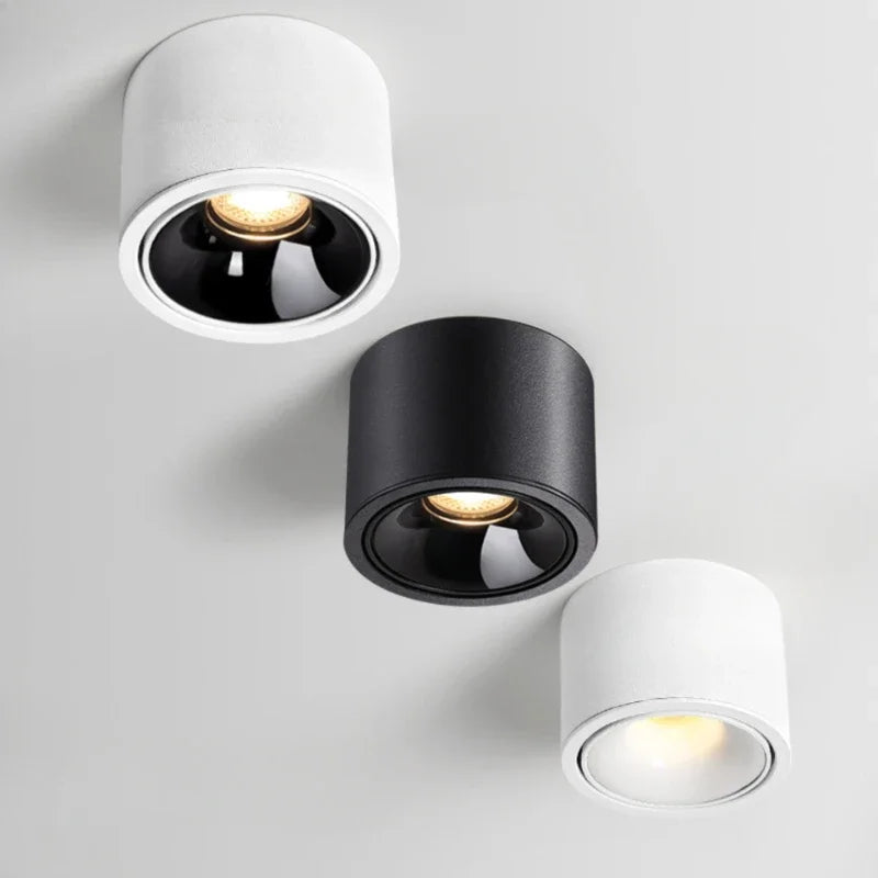 spot réglable ultra-mince anti-éblouissement éclairage lumière led - vue 5 sur 9