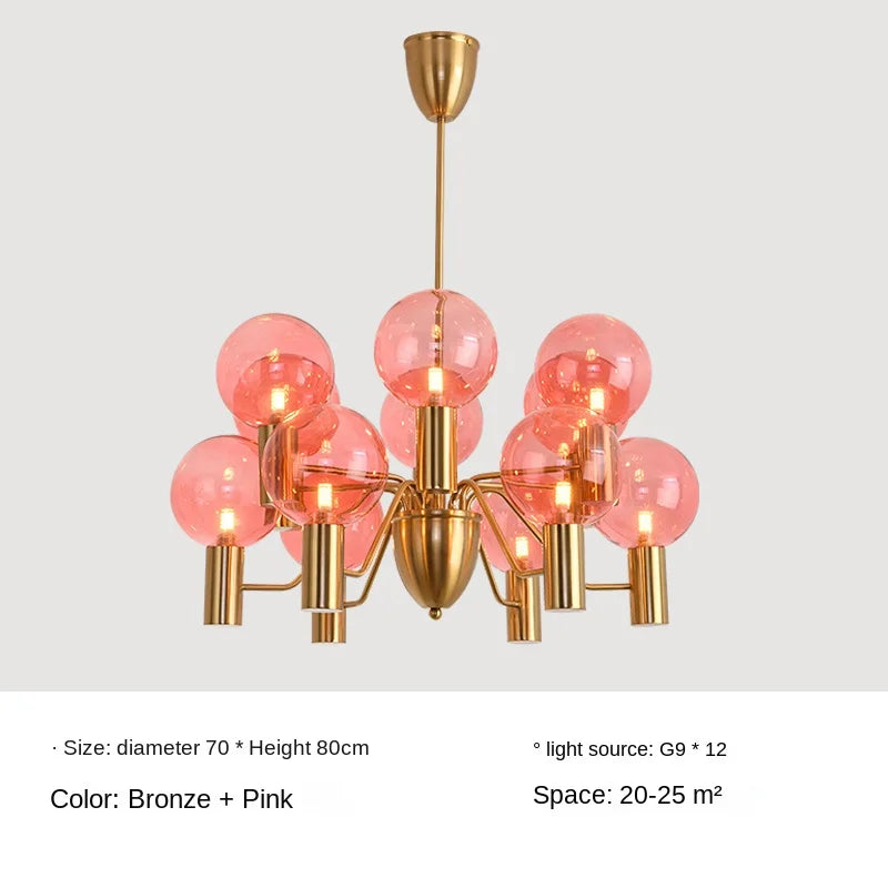 suspension design en verre pour décoration intérieure moderne - vue 11 sur 12