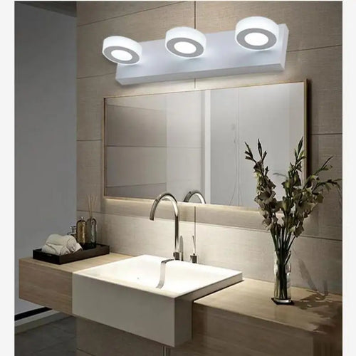 applique murale led moderne pour miroir et salle de bain - vue 4 sur 9