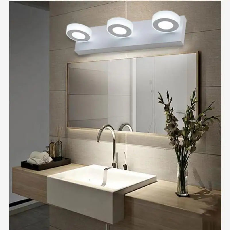 applique murale led moderne pour miroir et salle de bain - vue 3 sur 9