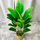 grande plante artificielle banane pour décoration intérieure et extérieure