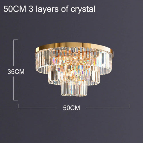 lustre en cristal luxe pour décoration intérieure et éclairage élégant - vue 10 sur 10
