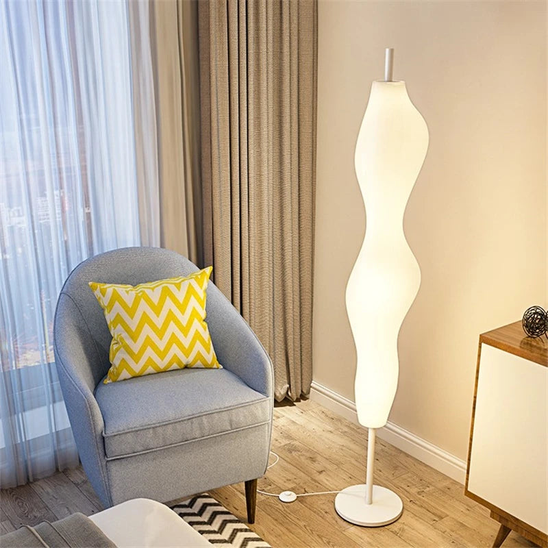 lampadaire design nordique moderne led créatif sur pied - vue 7 sur 8